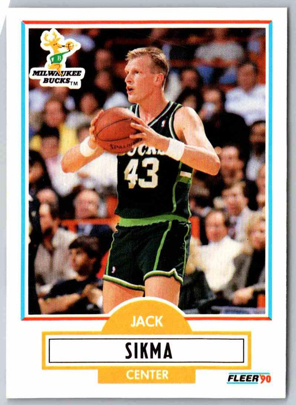 1990 Fleer Jack Sikma #110
