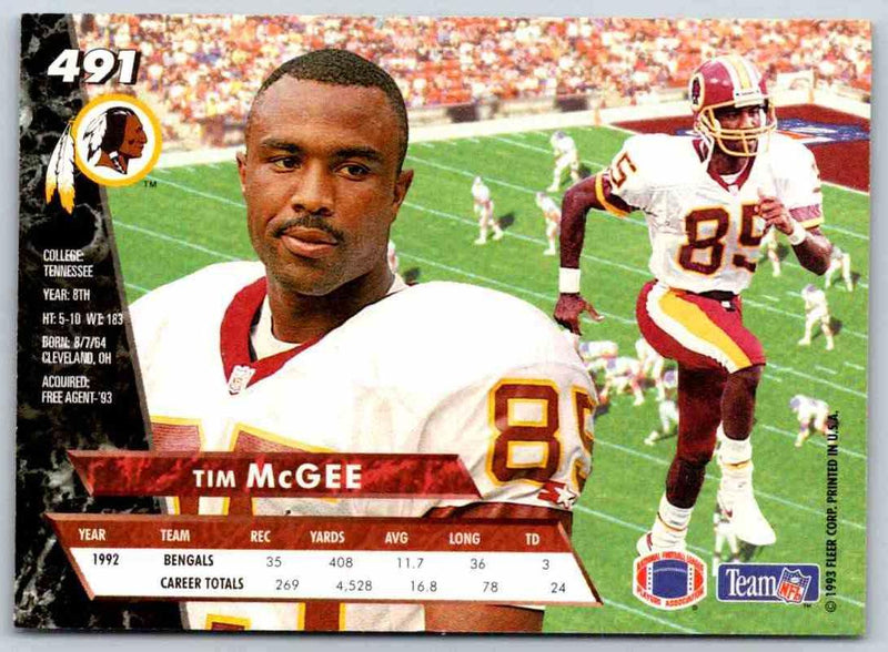 1991 Fleer Ultra Tim McGee