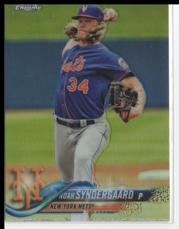 2018 Topps Chrome Noah Syndergaard #99