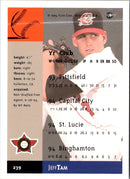 1994 Fleer Excel Jeff Tam