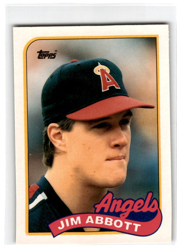 1989 Topps Traded Jim Abbott #2T