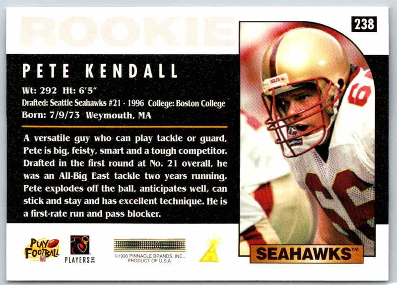 1996 Score Pete Kendall