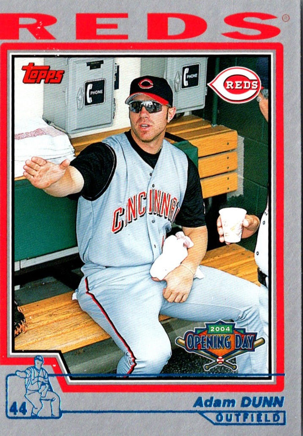 2004 Topps Opening Day Adam Dunn #76