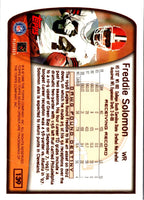 1999 Topps Season Opener Freddie Solomon #139