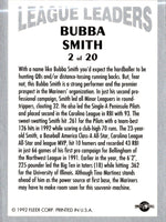 1992 Fleer Excel League Leaders Bubba Smith #2