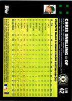 2007 Topps Updates & Highlights Chris Snelling #UH42