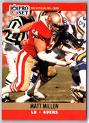 1990 Proset Matt Millen