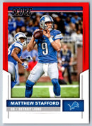 2017 Score Scorecard Matthew Stafford