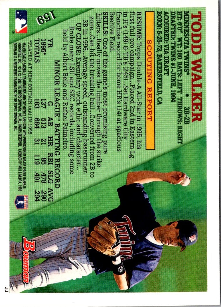 1996 Bowman Todd Walker