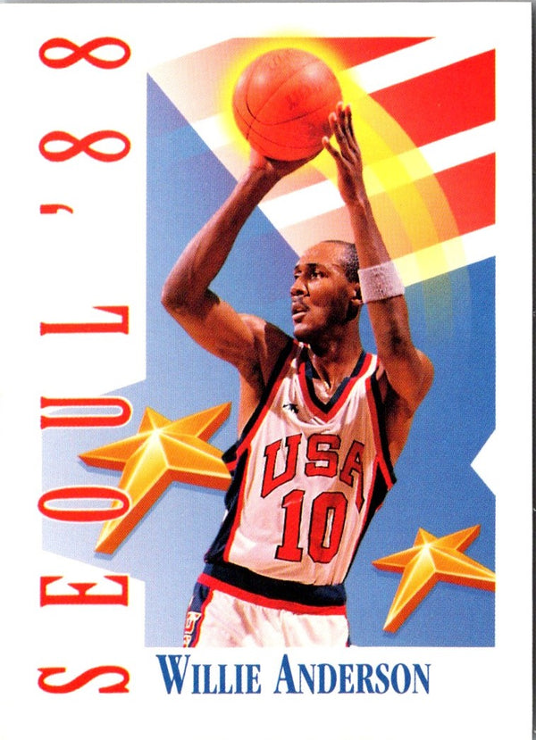 1991 SkyBox Willie Anderson #547