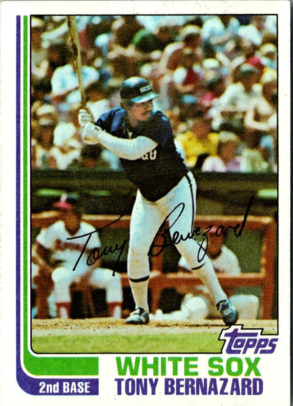 1982 Topps Tony Bernazard #206