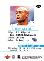 2001 Fleer Authority Eddie George #76