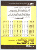 1986 Fleer Ray Fontenot