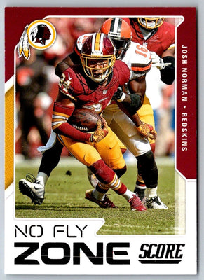 2017 Score No Fly Zone Josh Norman #1