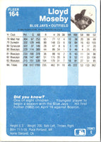 1984 Fleer Lloyd Moseby #164