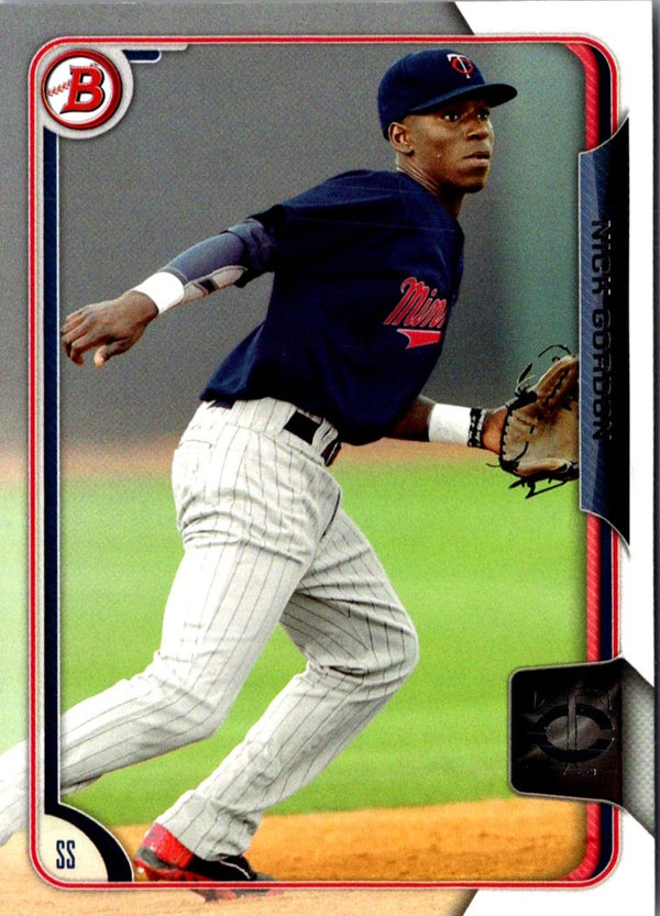 2015 Bowman Prospects Nick Gordon #BP75