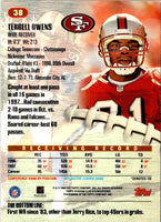 1998 Upper Deck Terrell Owens #38