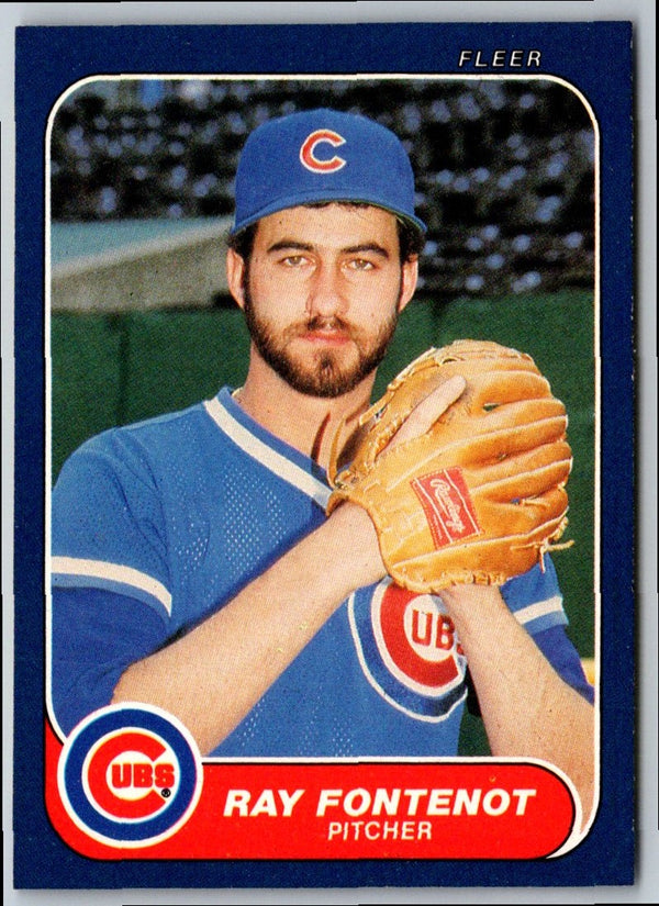 1986 Fleer Ray Fontenot #369
