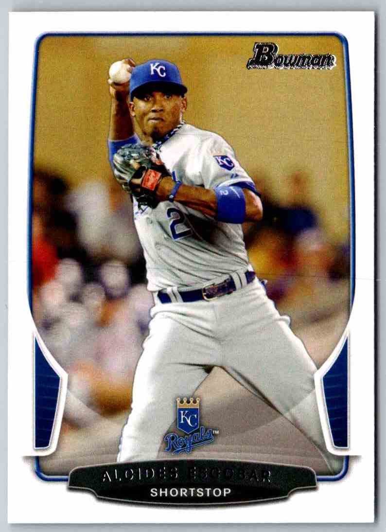 2014 Bowman Alcides Escobar