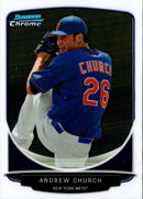 2013 Bowman Draft Picks & Prospects Chrome Andrew Church