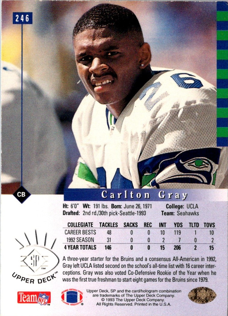 1993 SP Carlton Gray