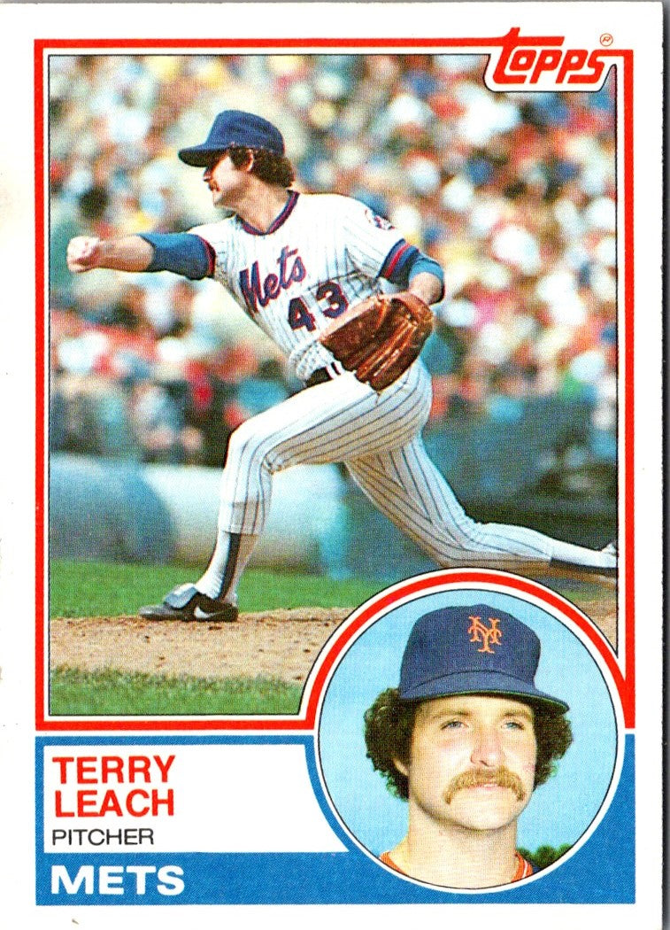 1983 Topps Terry Leach