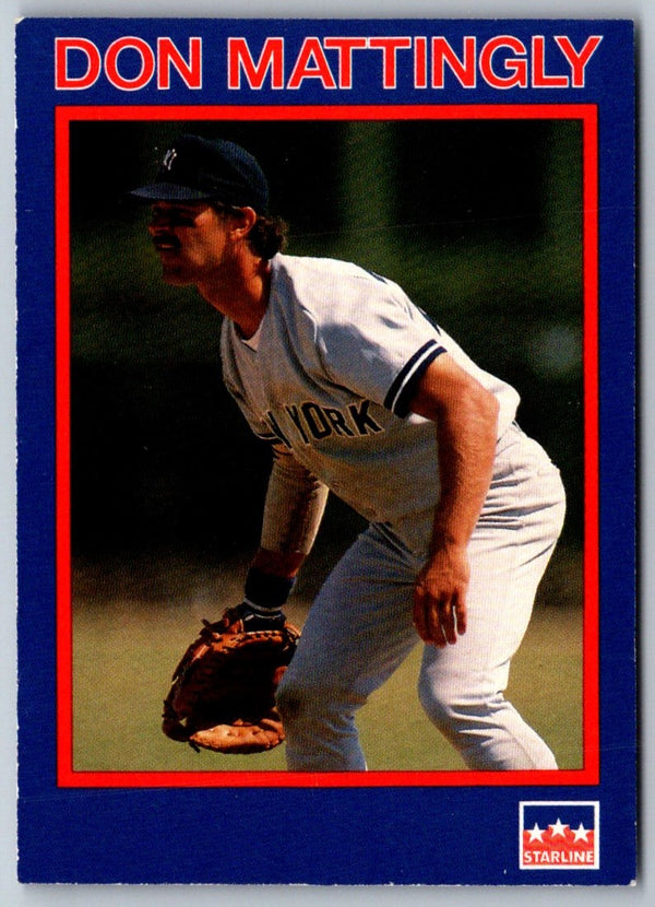 1990 Starline Long John Silver Don Mattingly #28