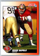 1991 Score Jesse Sapolu