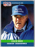 1990 Pro Set Chuck Knox #308