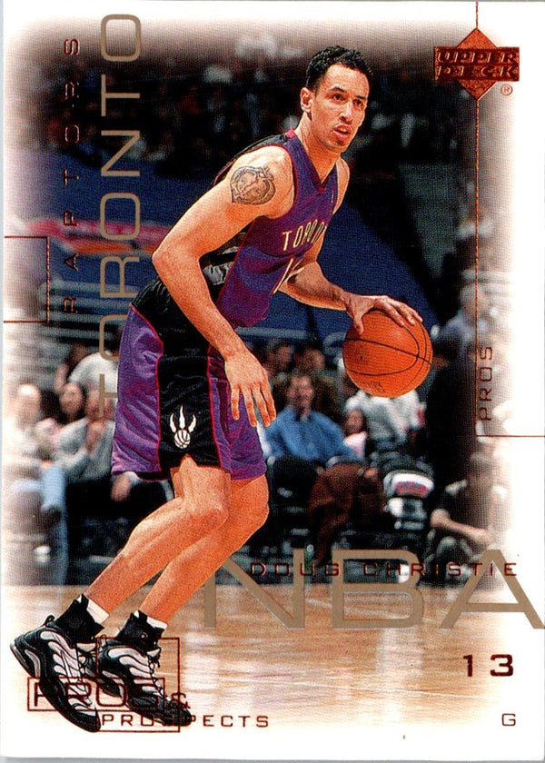 2000 Upper Deck Pros & Prospects Doug Christie #80