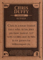 2002 Topps 206 Chris Duffy #278 Rookie
