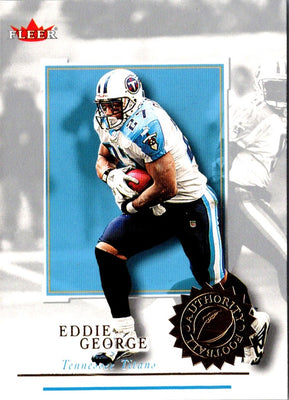 2001 Fleer Authority Eddie George #76
