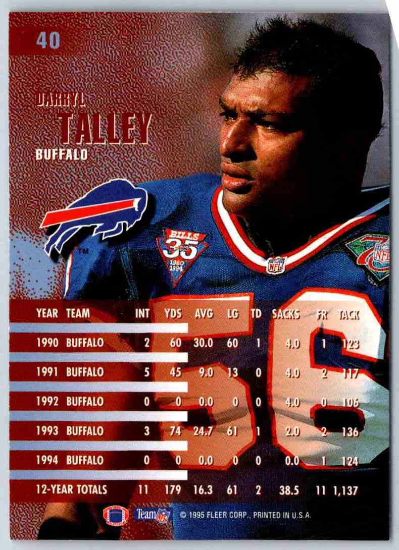 1995 Fleer Darryl Talley