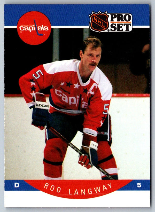 1990 Pro Set Rod Langway #314