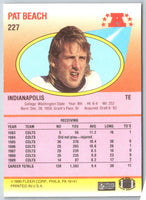 1990 Fleer Pat Beach #227