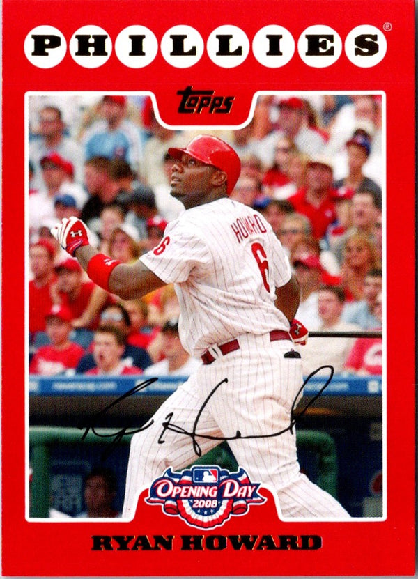 2007 Topps Ryan Howard/Jimmy Rollins #1B /250