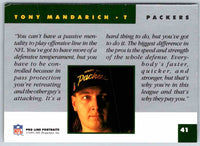 1991 ProLine Tony Mandarich #41