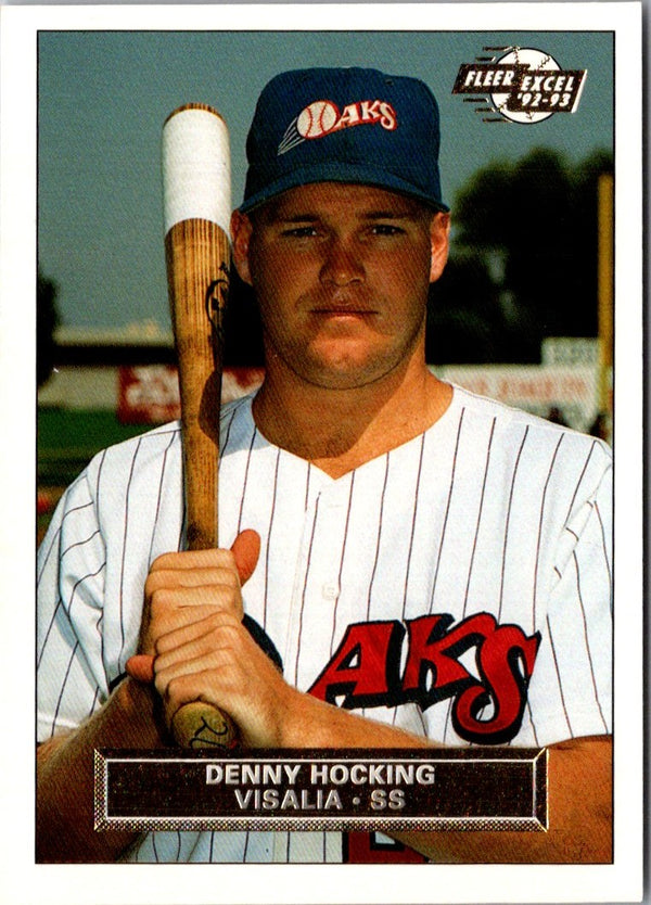 1992 Fleer Excel Denny Hocking #201