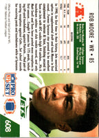 1991 Pro Set Rob Moore #608