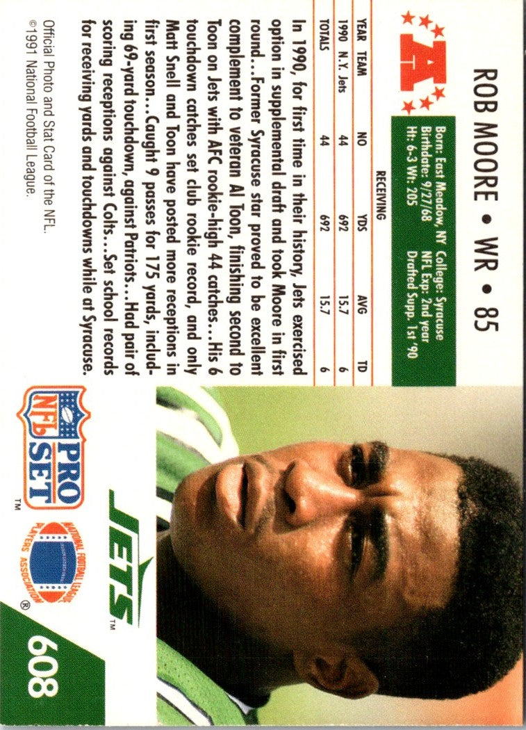 1991 Pro Set Rob Moore