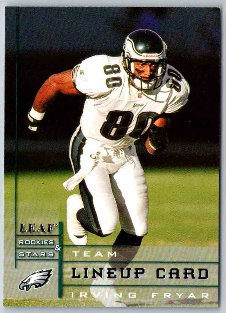 1998 Leaf Rookies And Stars Irving Fryar