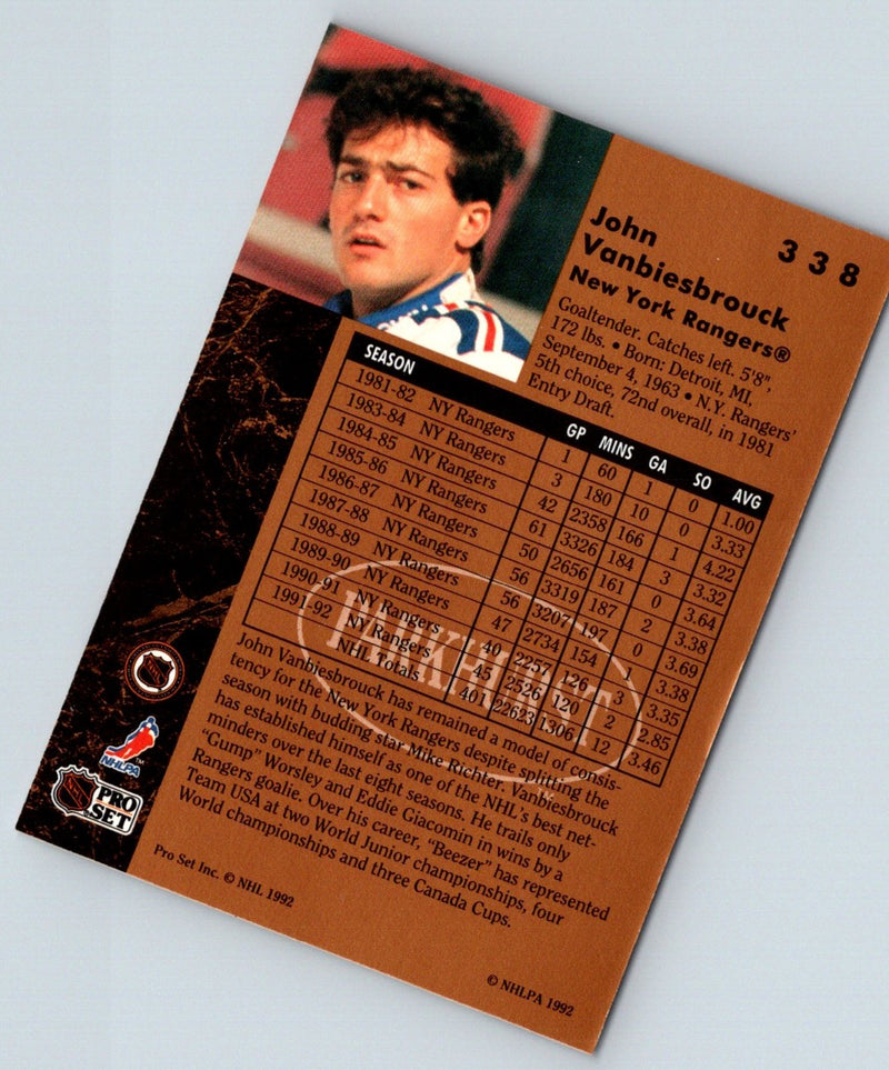 1991 Parkhurst John Vanbiesbrouck