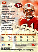 1998 Collector's Edge First Place Triple Threat Terrell Owens