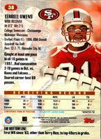 1998 Collector's Edge First Place Triple Threat Terrell Owens #38