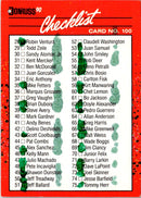 1990 Donruss Checklist