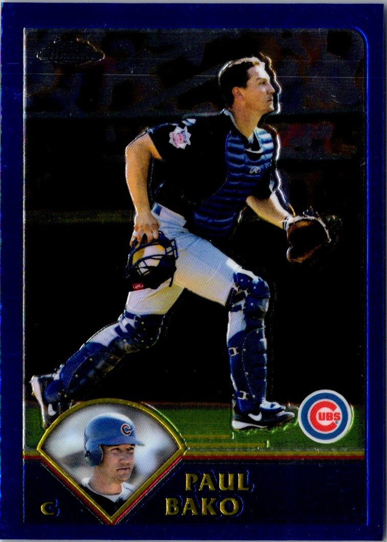 2003 Topps Chrome Paul Bako