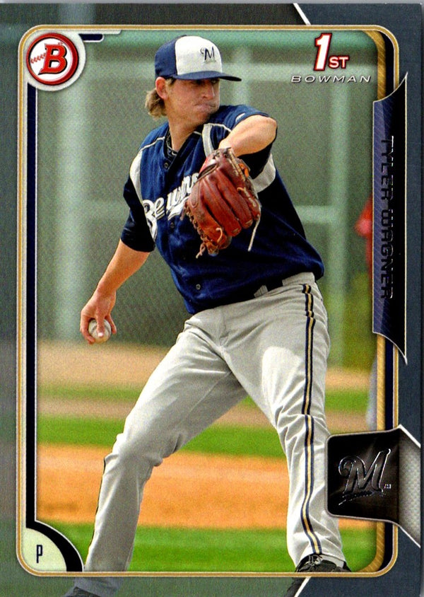 2015 Bowman Prospects Black Tyler Wagner #BP143 /499