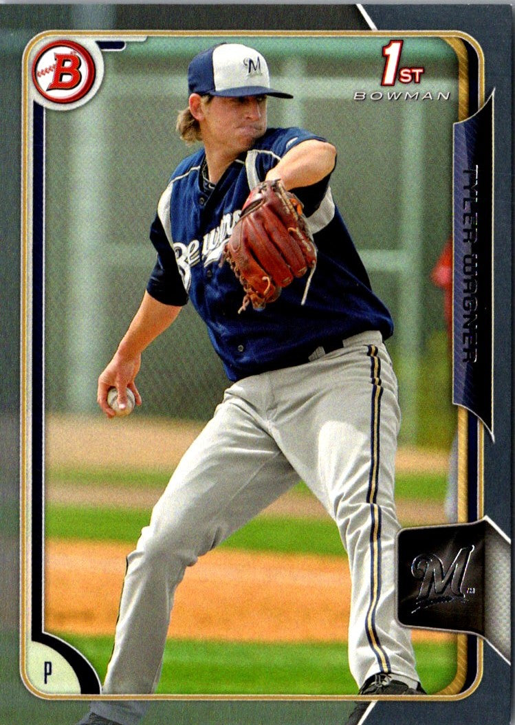 2015 Bowman Prospects Black Tyler Wagner