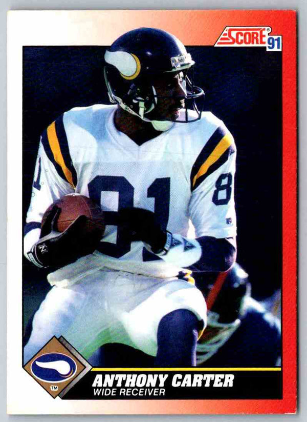 1991 Score Anthony Carter #182