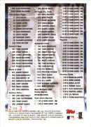 2000 Topps Checklist Series 1 Checklist Checklist 2 of 2